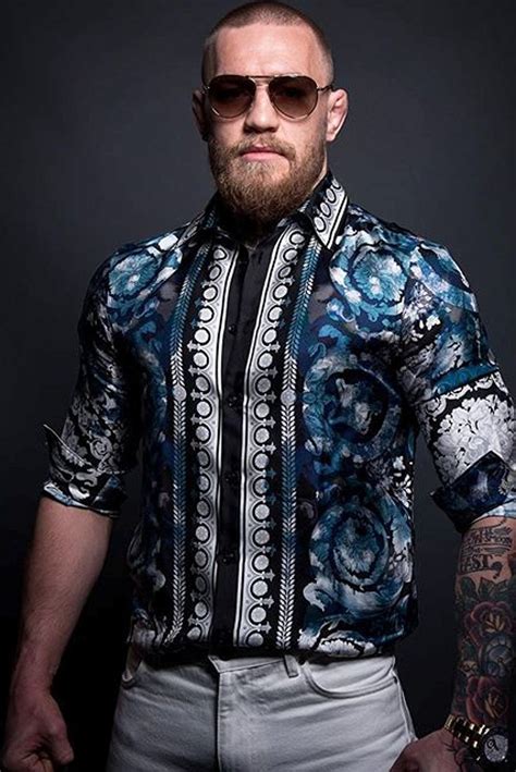 conor mcregor versace shirt|Conor McGregor Merchandise, Conor McGregor T.